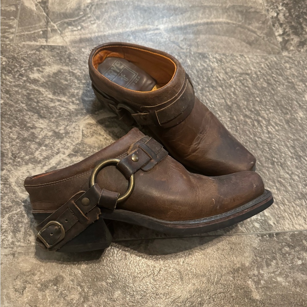 Frye Mules Booties